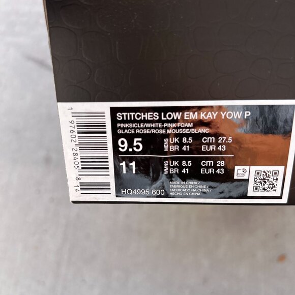 Nike Kobe 9 EM Low Protro Kay Yow Think Pink HQ4995-600 Men's 9.5 Basketball - Picture 6 of 6